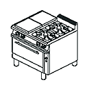 ŠPE-807 - Kombinirani štednjak